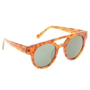 Girls KOMONO Orange & Brown New Sunglasses tortoise